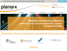 Tablet Screenshot of planifi-k.com